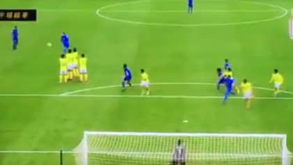 Watch: Diego Forlan Scores A Peach Of A Free-Kick