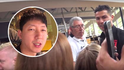 Cristiano Ronaldo Confronted By Angry South Korean Fan In Sweden After Juventus No-Show