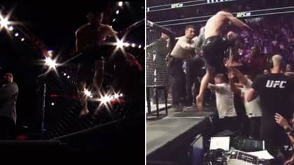UFC Release New Footage Of Brawl Between Khabib Nurmagomedov And Conor McGregor 