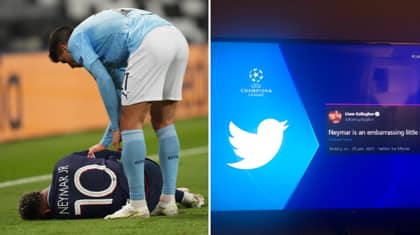 Spanish TV Use Liam Gallagher's Expletive Tweet About Neymar On Live Broadcast 