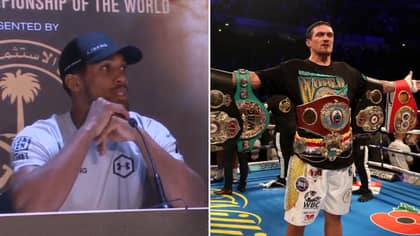 Anthony Joshua Responds To Being Ordered To Fight Oleksandr Usyk