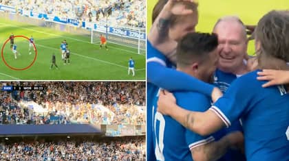 Paul Gascoigne Scores For Rangers In Front Of 40,000 Fans At Ibrox, It Sparked Emotional Scenes