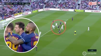 Lionel Messi Takes Five Getafe Players Out Of The Game, Refuses To Celebrate The Goal 