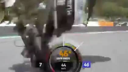 New POV Vision Of MotoGP Crash Shows Just How Close Valentino Rossi Was To Being Seriously Injured