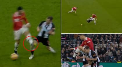 Fans Are Fuming Ronaldo Didn't Get A Red For Awful Foul, Say It's Worse Than Robertson's Red Card Tackle