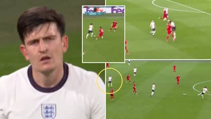 Compilation Of Harry Maguire's Colossal Performance Vs. Denmark Shows He's An Elite Centre-Back  