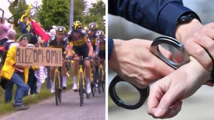 On-The-Run Spectator Who Caused Massive Tour De France Crash Finally Arrested By Police