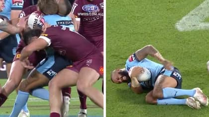 Tino Fa'asuamaleaui Absolutely Nails Josh Addo-Carr With Huge Blindside Hit