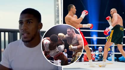 Anthony Joshua Once Criticised Tyson Fury For 'Running' In A Fight