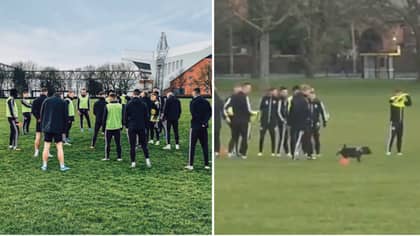 Sheffield United Train On Stanley Park Ahead Of Game Against Liverpool At Anfield