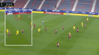 Lionel Messi Plays Inch-Perfect Pass To Jordi Alba In Outrageous Assist 