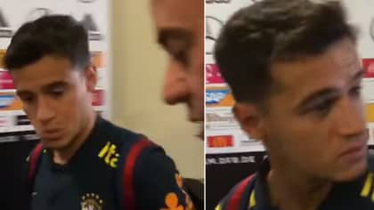 Reporter Bizarrely Shows Coutinho 'Salah, Mane' Song, He Responds Emphatically 