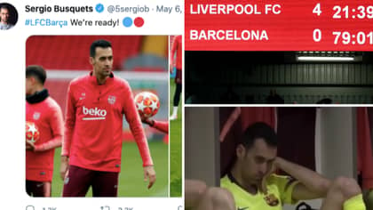 Barcelona's Sergio Busquets Hasn't Tweeted Since 'We're Ready' Post Prior To Liverpool Collapse At Anfield