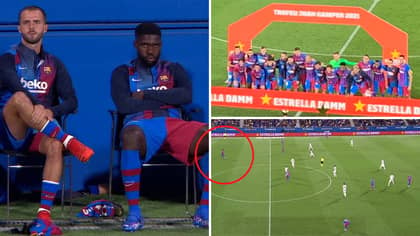 Samuel Umtiti Skipped Joan Gamper Trophy Celebrations After Furious Barcelona Fans Booed Him Amid Lionel Messi's Exit