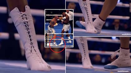 Close-Up Video Shows The Contrast Of Footwork Between Joshua And Usyk, It's Extremely Telling