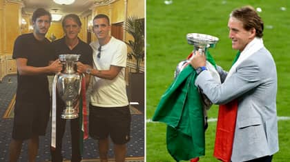 Roberto Mancini's Son Had Wembley Seat Stolen By Ticketless England Fans