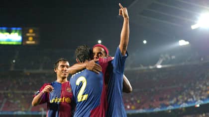 The Story Behind Ronaldinho's Barcelona Home Debut Taking Place At Midnight