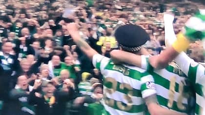 Mikael Lustig Celebrated Celtic Goal By Stealing A Policeman's Hat
