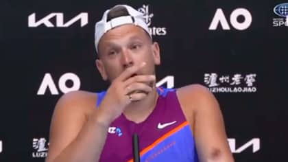 Dylan Alcott Bursts Into Tears After Getting Text Message During His Press Conference
