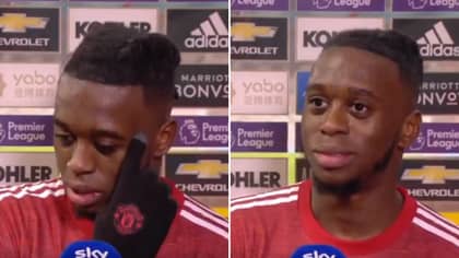 Aaron Wan-Bissaka Forgetting Which Goal He's Talking About Is Already 2021's Best Moment
