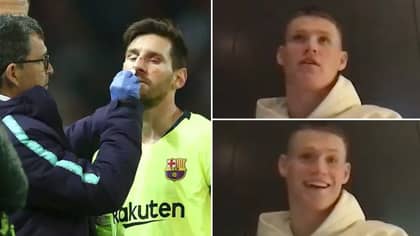 Scott McTominay Made Sure Lionel Messi Knew He Didn't Elbow The Barcelona Star