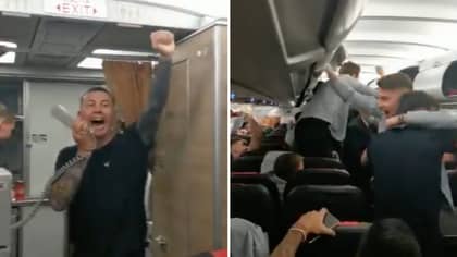 Italy Squad Chanting Leonardo Spinazzola's Name On The Plane Will Give You A Goosebumps