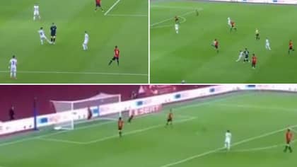 Besar Halimi Scores Ridiculous Goal For Kosovo Vs Spain