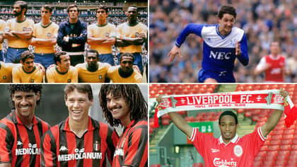 Ten Of Football's Greatest Ever Retro Kits Have Been Ranked