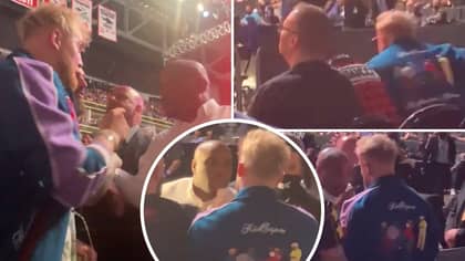 Incredible New Footage Emerges Of Jake Paul And Daniel Cormier's Heated Confrontation At UFC 261