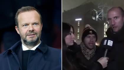 Manchester United Fan Calls Ed Woodward The 'C' Word Live On TV
