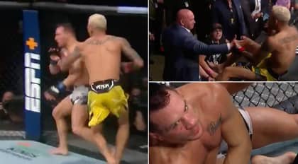 Charles Oliveira Wins Lightweight Title With Sensational TKO Win Over Michael Chandler In Epic UFC 262 Clash