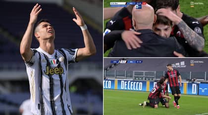 Cristiano Ronaldo And Juventus Heading For Europa League Next Season After AC Milan Defeat