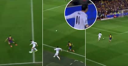 On This Day: Gareth Bale Showed 99 Pace To Spectacularly End Marc Bartra