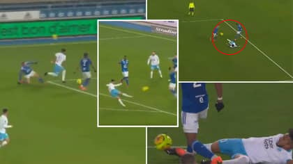 Dimitri Payet Defies Physics With Incredible Scooped Pass While On The Floor