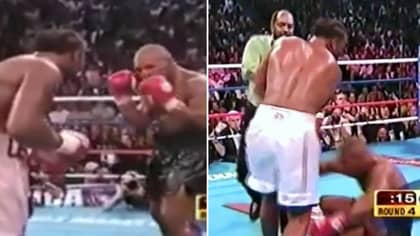 When Lennox Lewis Knocked Out Mike Tyson With A Devastating Right Hook