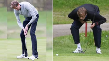 Peter Crouch Playing Golf With Regular Sized Clubs Is Everything You Hoped For And More 