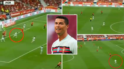 Cristiano Ronaldo Incredibly Sprinted Box-To-Box In Just 10 Seconds In 87th Minute Of Spain Vs Portugal