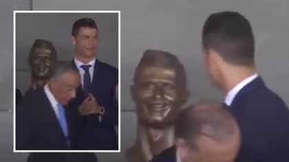 How Cristiano Ronaldo First Reacted To His Infamously Awful Statue