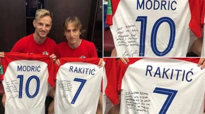 Luka Modric And Ivan Rakitic Swapped Shirts After World Cup Final, Left Touching Messages 