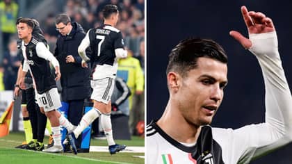 Cristiano Ronaldo Reportedly Leaves Ground After Being Subbed Off In 55th Minute