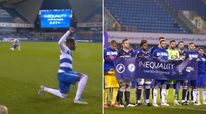Millwall Fans Respond To Booing Backlash By Applauding Players Taking The Knee Ahead Of QPR Match