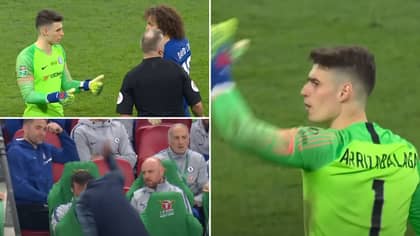 Kepa Has Finally Explained His Famous 'Manager' Moment During The Cup Final In Honest Interview