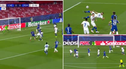 Porto Striker Mehdi Taremi Scores World-Class Overhead Kick Against Chelsea In Champions League