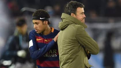 Barcelona Fans Are Loving Luis Enrique's Message To Neymar