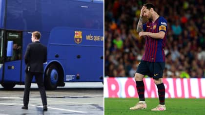 Lionel Messi Held An 'Emergency Meeting' On Barcelona's Team Bus After Copa dey Rey Final Loss 