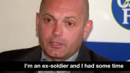 Homeless Ex-Soldier Tells Incredible Story Of How Ray Wilkins Helped Turn His Life Around