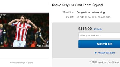 Stoke City Fan Puts First Team Squad Up For Sale On eBay