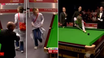 The Time Ronnie O'Sullivan Lets Pitch Invader Take Shot On The Black