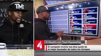 Floyd Mayweather Ranked His Picks For Boxing’s Five All-Time Greatest Fighters