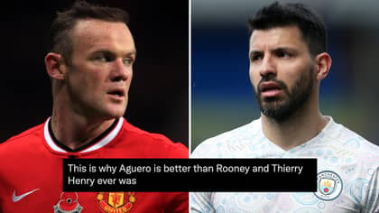 Fans Argue Sergio Aguero Is 'Better' Than Wayne Rooney After Breaking Man United Legend's Record
